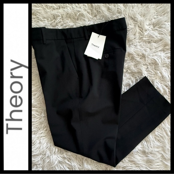 NWT Theory Trecca 2 Good Wool Pant - Picture 10 of 12